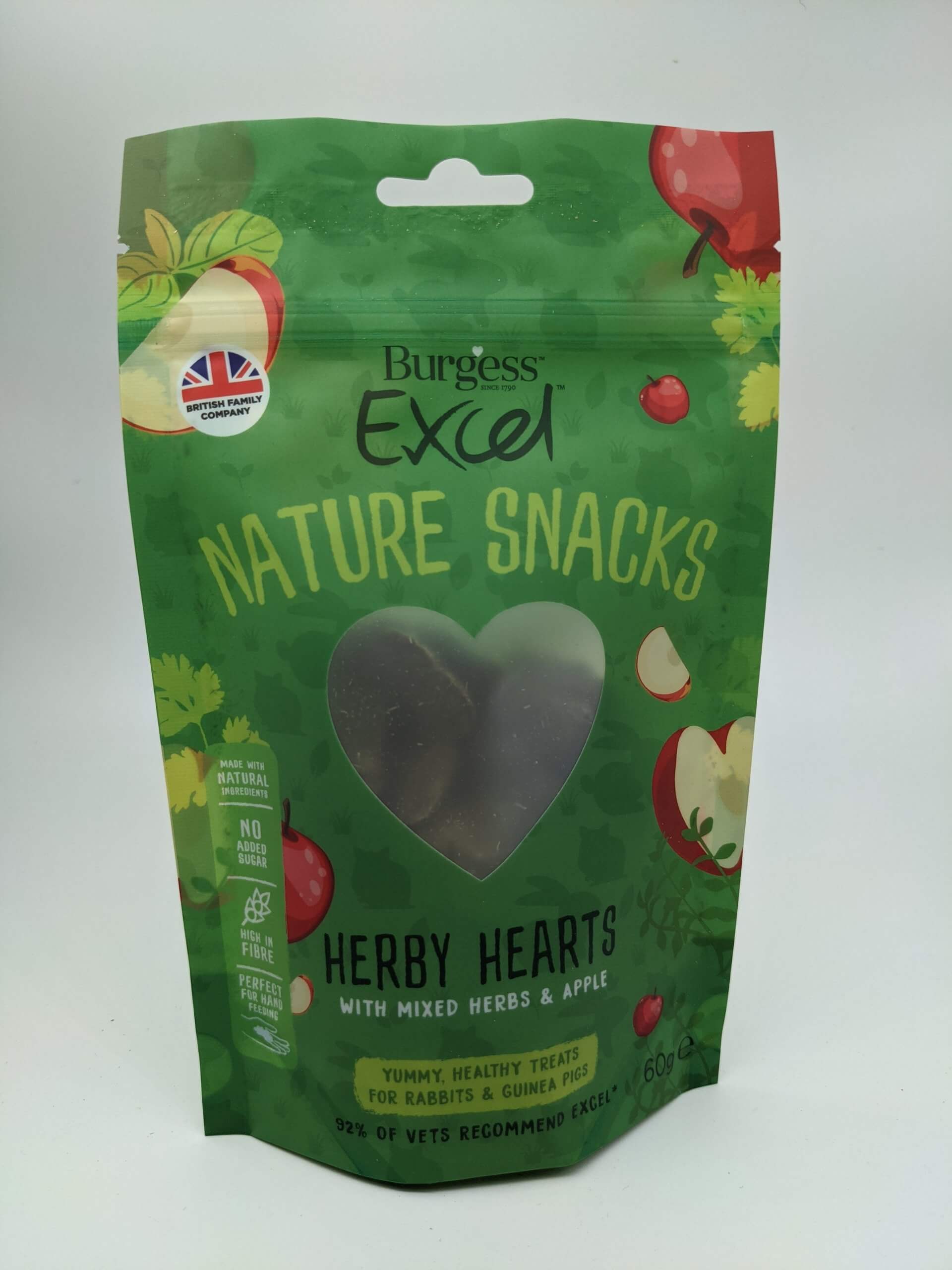 Burgess-Excel-Herby-Hearts-60g