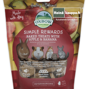 Oxbow simple rewards apple and banana