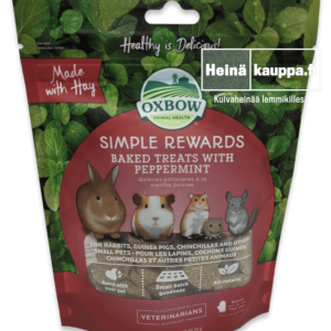 Oxbow simple rewards baked treats peppemint